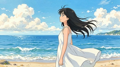 海滨女孩