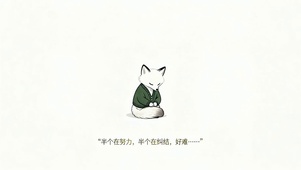 半个努力和纠结