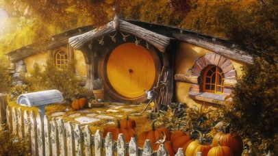 秋天的霍比特人之家