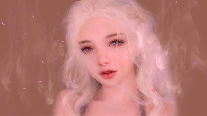 肤白美貌的小姐姐