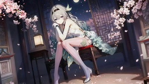古风樱花女孩