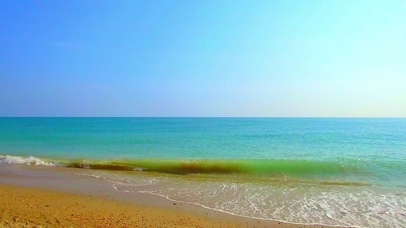 壮观大海蓝天4K