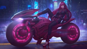 机车小姐姐
