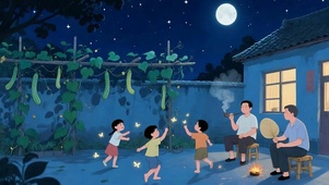 夜景中秋