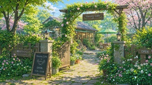 治愈庭院