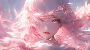 粉红少女