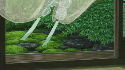 窗外听雨