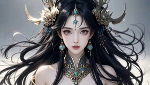 古风美女插画
