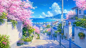春日临海小镇
