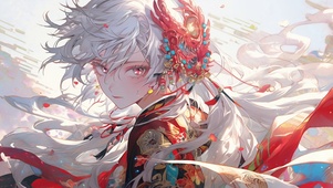 华服少年