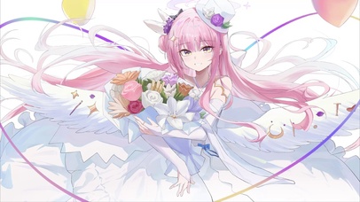 白と花束
