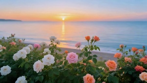 海边的鲜花