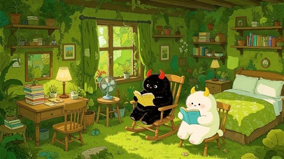 森林小屋的治愈时光