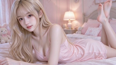 可爱清纯女孩