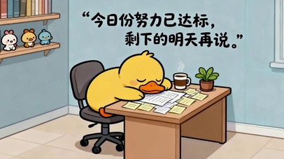 累了就睡剩下明天再说