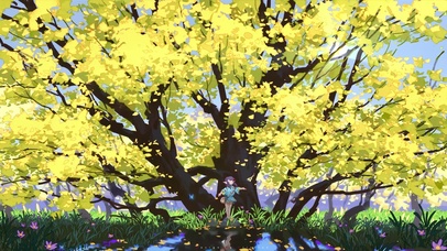 大树下的小桑（同人作品）