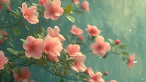 护眼树木带鱼屏