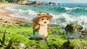 海边松鼠