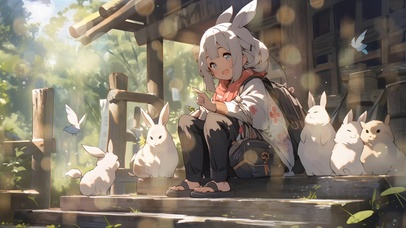 兔兔女孩