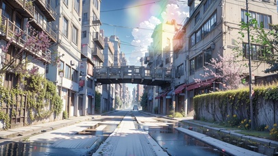 都市一角