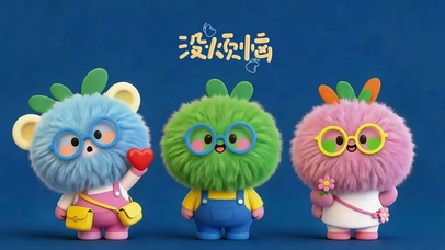 没烦恼三小只
