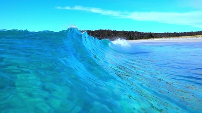 壮观海浪