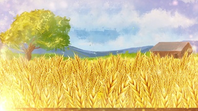 治愈系   ：风起麦浪