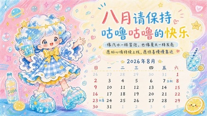 清新八月壁纸