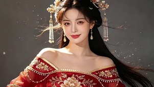 古风红妆