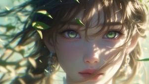 青眸藏春