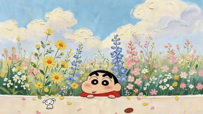 可爱鲜花小新