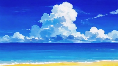 夏日海岸