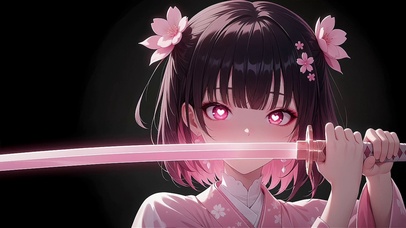 持剑少女