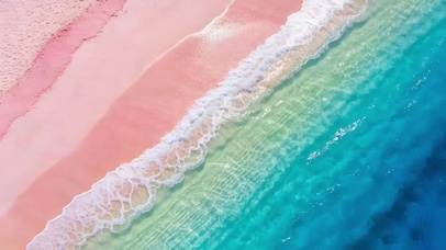 蓝色的大海