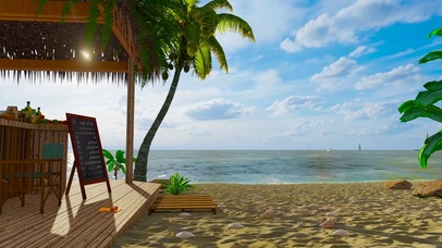 放松浪漫沙滩海浪