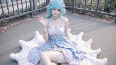 王者cos挥手朵利亚