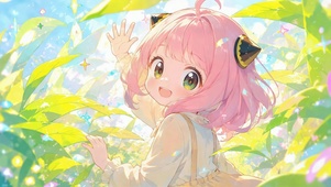 晴日光影里的阿尼亚
