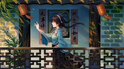 柳絮拂过沉香亭