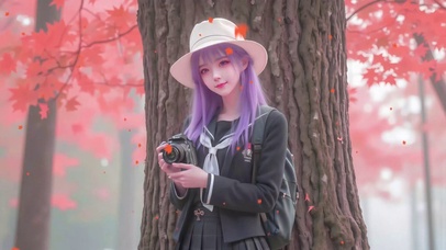 清纯治愈可爱甜美JK美少女