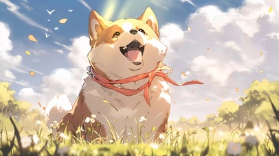 可爱柯基