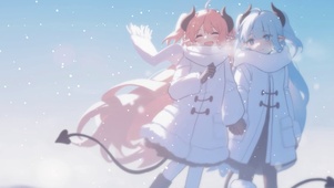 两个女孩