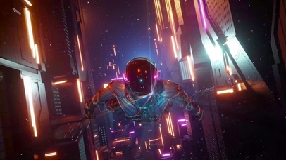 视觉特效-城市穿梭