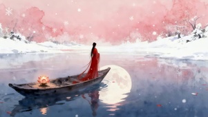 雪中明月
