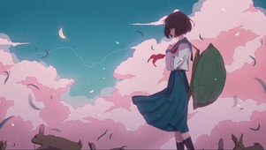 短发女同学