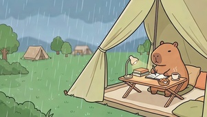 卡皮巴拉雨天帐篷学习