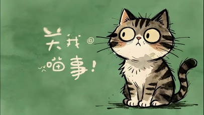 4K懵逼无辜呆萌小猫咪
