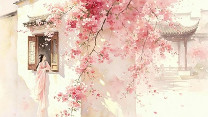 春落古檐