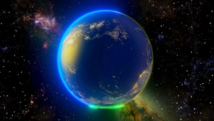 星空宇宙星云地球