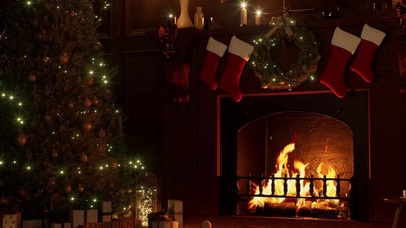 舒适的圣诞氛围