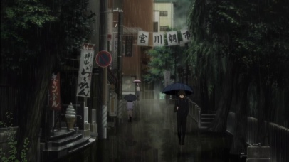 雨的街道